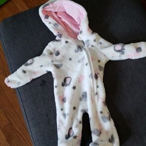 Warm baby onesie